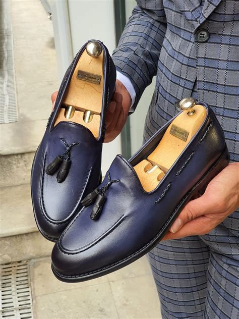 blue loafers for men uk.